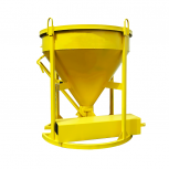 Бадья для бетона БН 1,0 м3 низкая c лотком - stroymarket66.ru - Краснодар