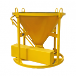 Бадья для бетона БН 0,5 м3 с лотком - stroymarket66.ru - Краснодар