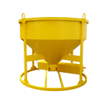 Бадья для бетона БН 2,0 м3 низкая с лотком - stroymarket66.ru - Краснодар