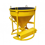 Бадья для бетона БН 1,0 м3 низкая c лотком - stroymarket66.ru - Краснодар