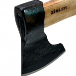 Топор ZINLER кованый "Тигр" 1,2 кг в сборе (общий вес 1,55 кг) - stroymarket66.ru - Краснодар