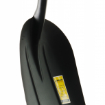 Лопата совковая снегоуборочная с деревянным черенком 1200 мм - stroymarket66.ru - Краснодар