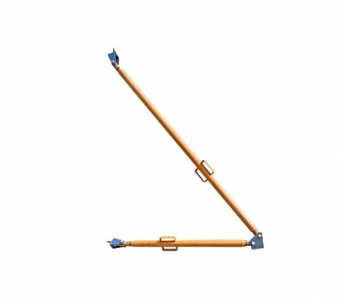 Подкос винтовой двухуровневый 4,5 м с оголовником - stroymarket66.ru - Краснодар