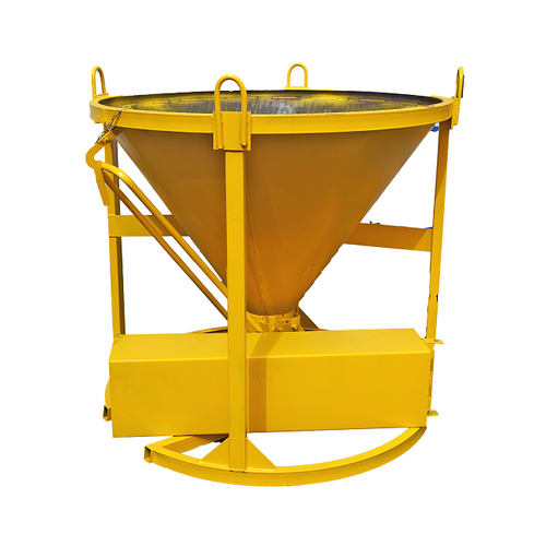 Бадья для бетона БН 0,5 м3 с лотком - stroymarket66.ru - Краснодар